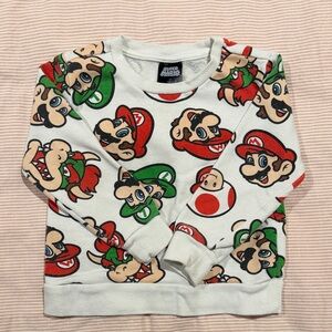 Toddler Super Mario Sweatshirt